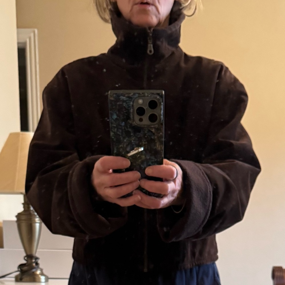 Vintage Ann Taylor Suede Cropped Jacket - Picture 7 of 7